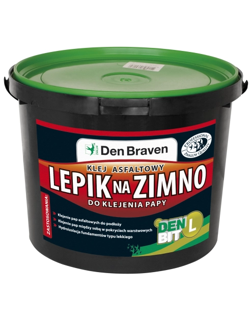 Zdjęcie: Lepik na zimno klej asfaltowy 5 kg Den Bit-L DEN BRAVEN