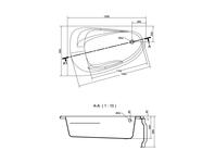 Zdjęcie: Wanna narożna asymetryczna Joanna New 150x95 cm lewa CERSANIT