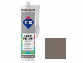 Silikon sanitarny Silton S ciemnoszary 280 ml ATLAS