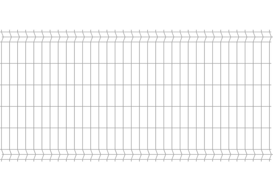 Zdjęcie: Panel ogodzeniowy 1,23x2,5 m ocynk 75x200 mm oczko POLBRAM