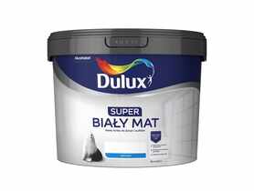 Farba do wnętrz Super Biały Mat 9 L DULUX