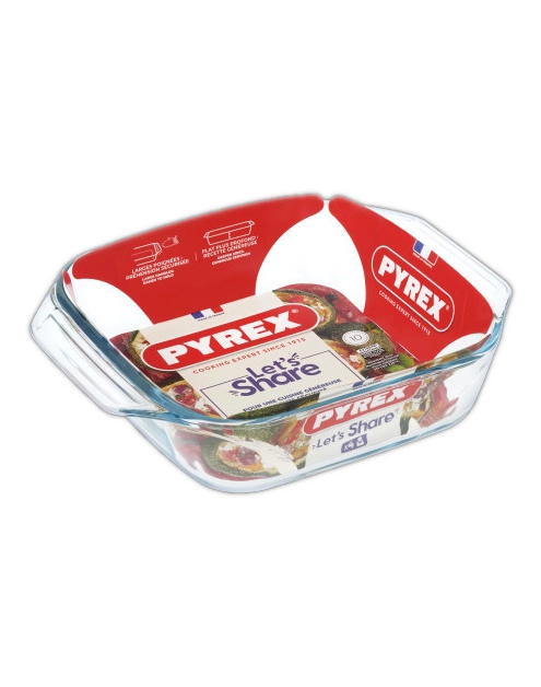 Zdjęcie: Brytfanna żaroodporna Optimum 29x23 cm kwadratowa PYREX