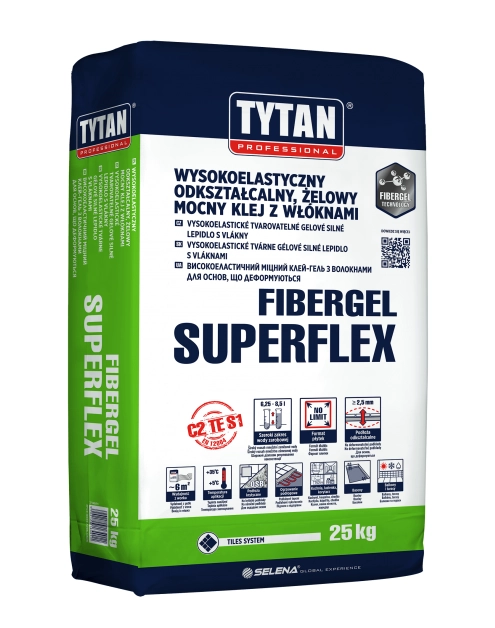 Zdjęcie: Klej żelowy wysokoelastyczny odkształcalny Fibergel Superflex TYTAN PROFESSIONAL