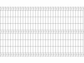 Panel ogrodzeniowy 1,52x2,5 m ocynk + ral7016 połysk 75x200 mm oczko POLBRAM