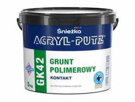 Grunt polimerowy kontaktowy Acryl -Putz T 5 kg ŚNIEŻKA