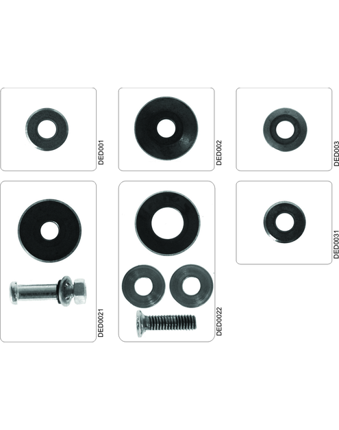 Zdjęcie: Kółko do maszyny do cięcia glazury 22x2 mm + śruba DEDRA