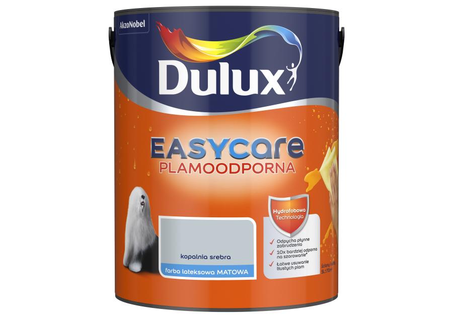 Zdjęcie: Farba do wnętrz EasyCare 5 L kopalnia srebra DULUX