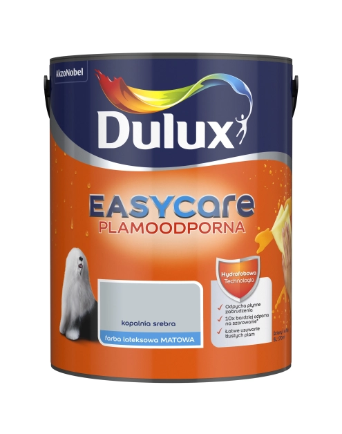 Zdjęcie: Farba do wnętrz EasyCare 5 L kopalnia srebra DULUX