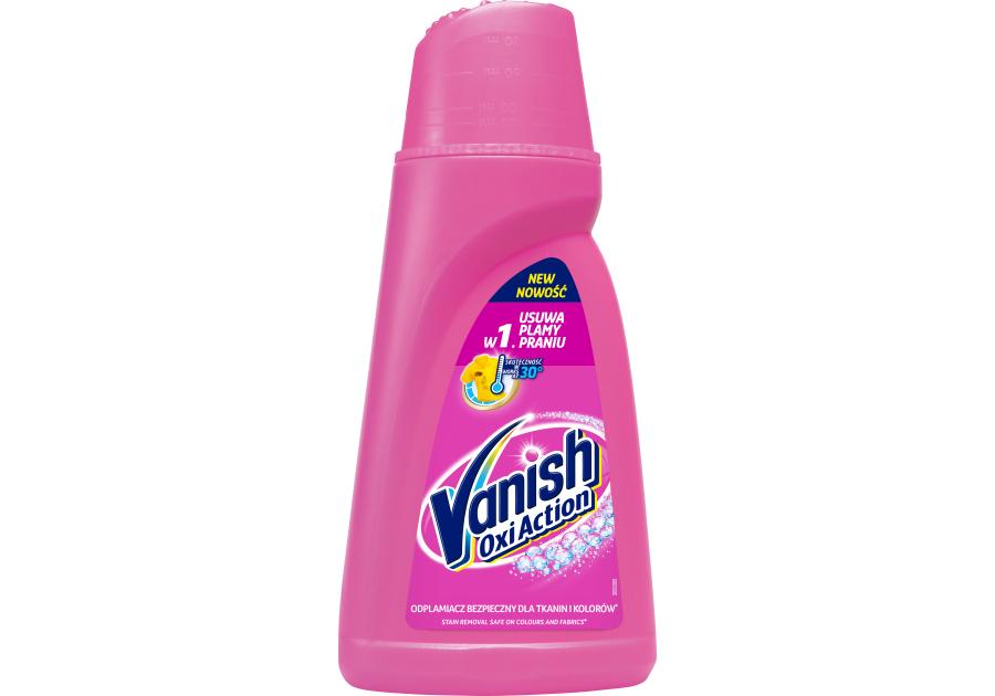 Zdjęcie: Odplamiacz Oxi Action Pink 1 L VANISH