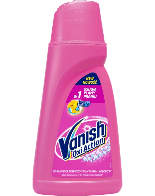 Zdjęcie: Odplamiacz Oxi Action Pink 1 L VANISH