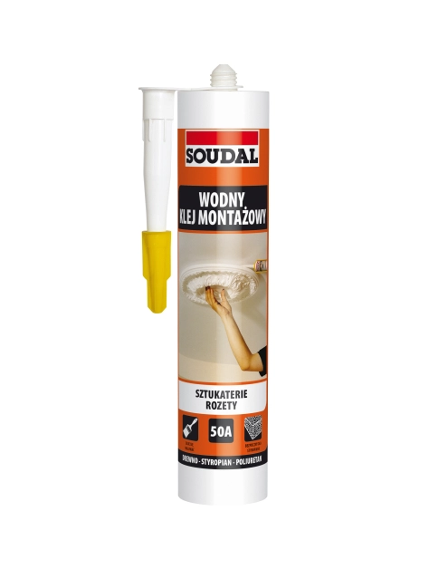 Zdjęcie: Klej montażowy wodny 50 A - 280 ml SOUDAL