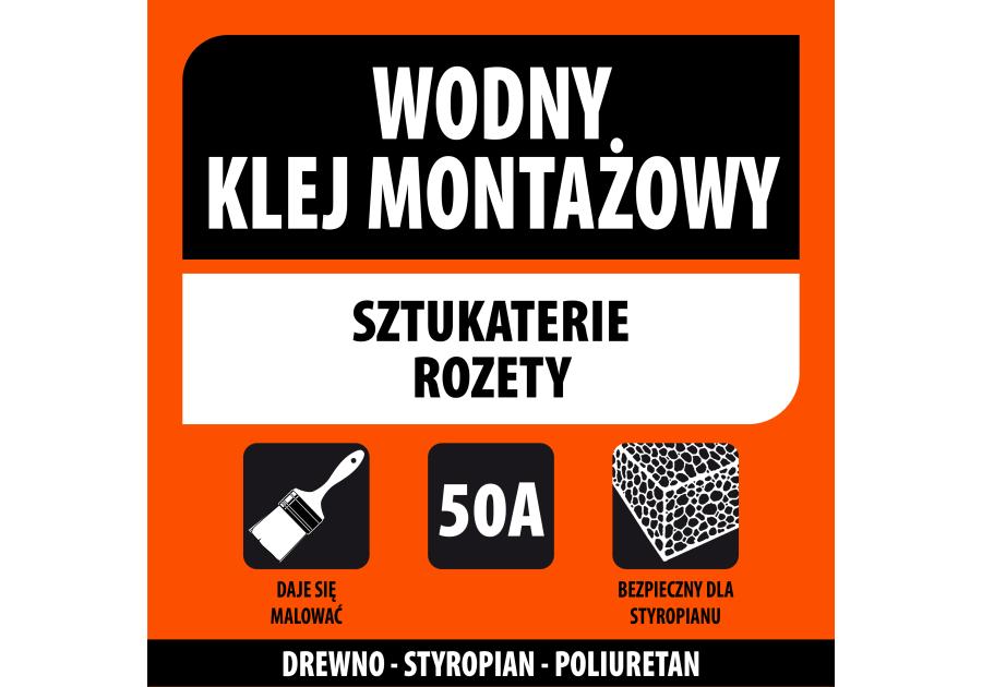 Zdjęcie: Klej montażowy wodny 50 A - 280 ml SOUDAL