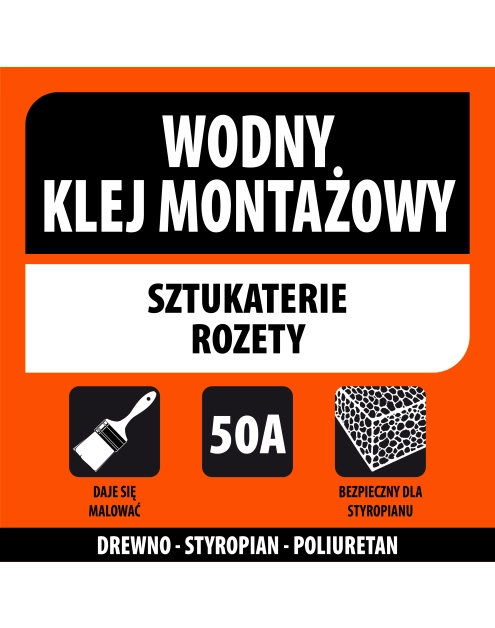 Zdjęcie: Klej montażowy wodny 50 A - 280 ml SOUDAL