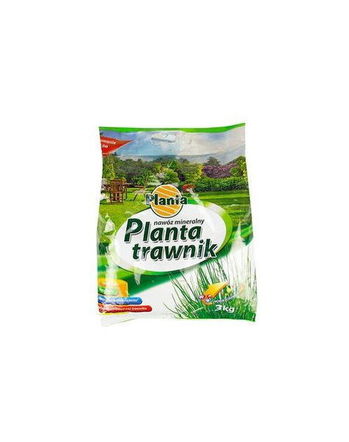 Zdjęcie: Nawóz na trawniki w folii 3 kg PLANTA