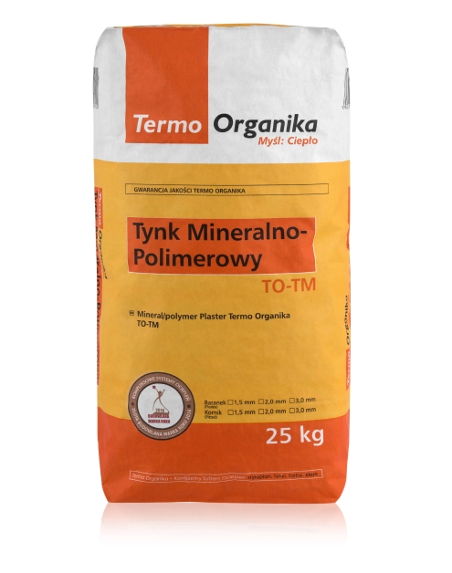 Zdjęcie: Tynk mineralno-polimerowy TO-TM TERMO ORGANIKA