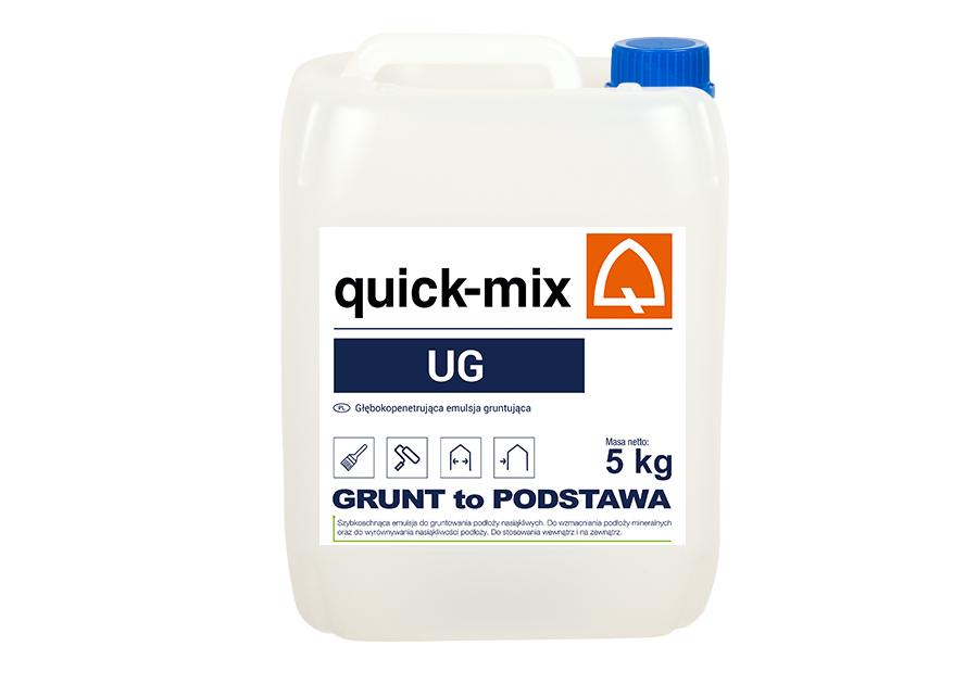 Zdjęcie: Preparat gruntujacy 5 kg UG głębokopenetrujacy QUICK-MIX