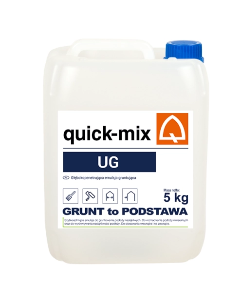 Zdjęcie: Preparat gruntujacy 5 kg UG głębokopenetrujacy QUICK-MIX