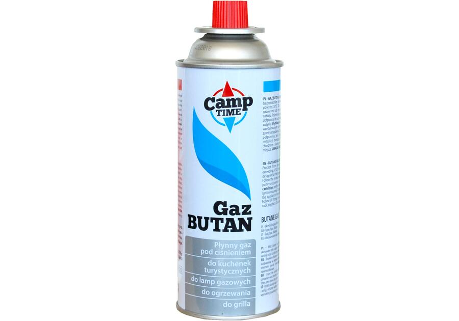 Zdjęcie: Gaz butan w kartuszu 225 g CAMP TIME