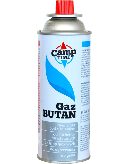 Zdjęcie: Gaz butan w kartuszu 225 g CAMP TIME