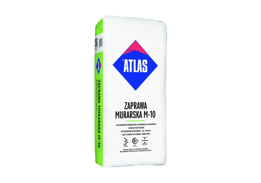 Zdjęcie: Zaprawa murarska M 10 - 25 kg ATLAS