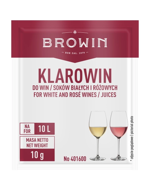 Zdjęcie: Klarowin - środek klarujący 10 g BROWIN