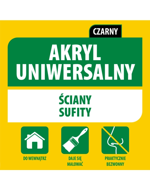 Zdjęcie: Akryl uniwersalny 280 ml czarny SOUDAL