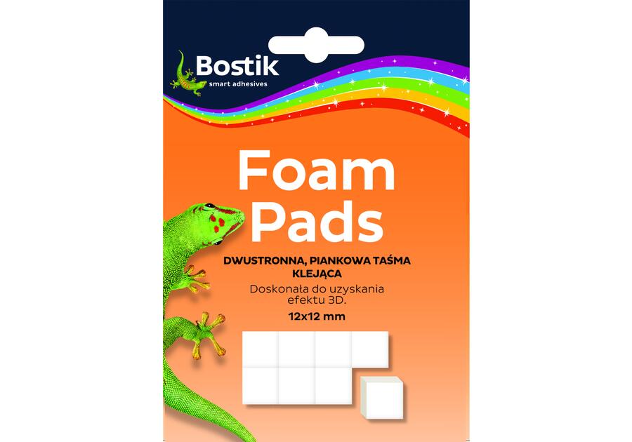 Zdjęcie: Tasma piankowa Foam Pads białe 414 szt. BOSTIK