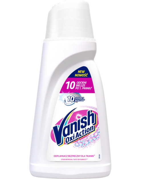 Zdjęcie: Odplamiacz Oxi Action White 1 L VANISH