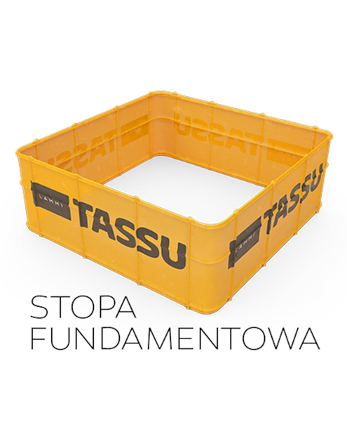 Zdjęcie: Forma stopy fundamentowej Tassu P46 400x 600x600 mm LAMMI