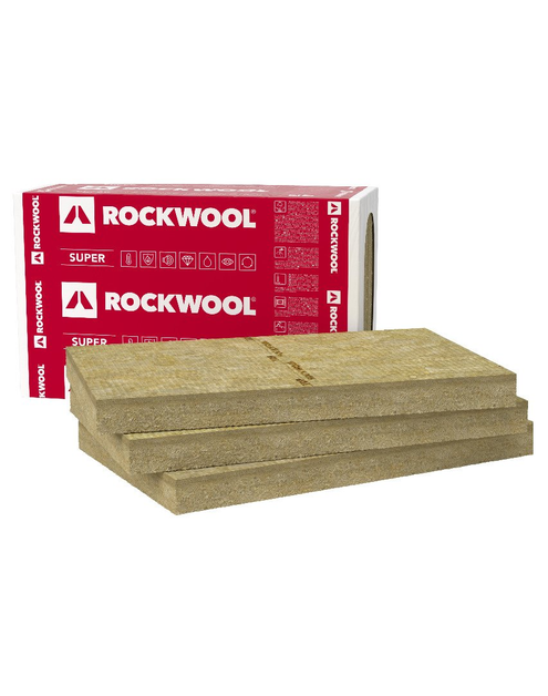 Zdjęcie: Płyty z wełny skalnej Frontrock Super 200x1000x600 mm ROCKWOOL