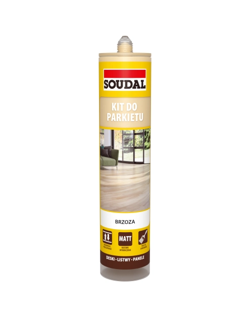 Zdjęcie: Kit do parkietu brzoza 280 ml SOUDAL