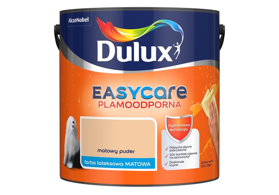 Zdjęcie: Farba do wnętrz EasyCare 2,5 L matowy puder DULUX