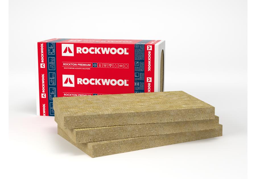 Zdjęcie: Płyty z wełny skalnej Rockton Premium ROCKWOOL