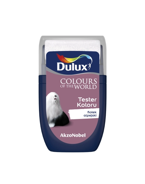 Zdjęcie: Tester farby Kolory Świata 0,03 L fiołek alpejski DULUX