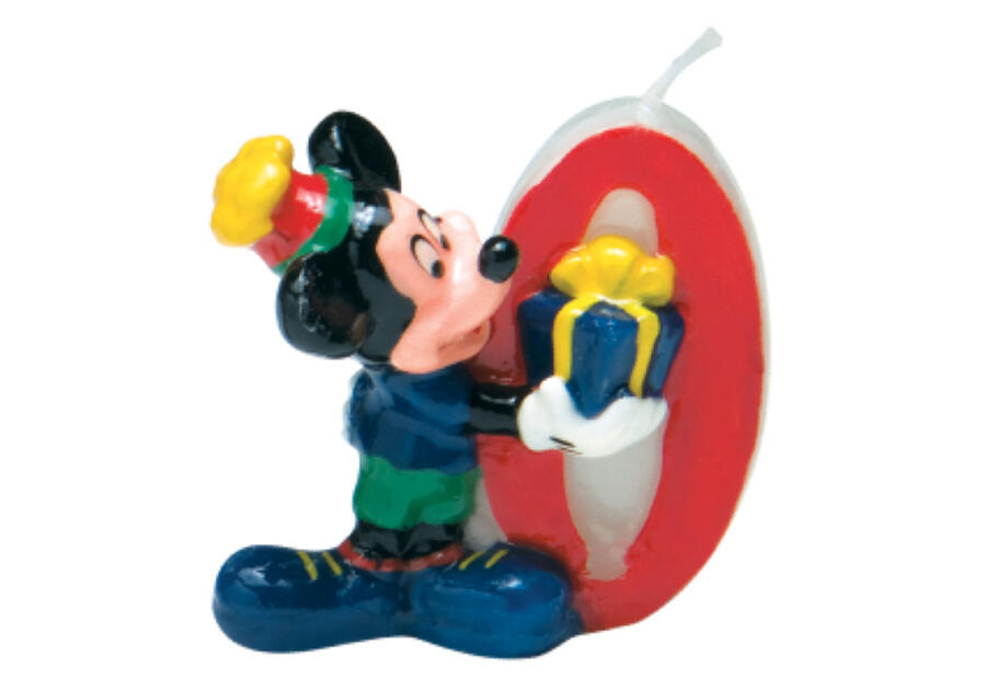 Zdjęcie: Świeczka 0 Mickey DISNEY