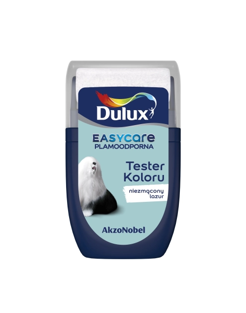 Zdjęcie: Tester farby EasyCare 0,03 L niezmącony lazur DULUX