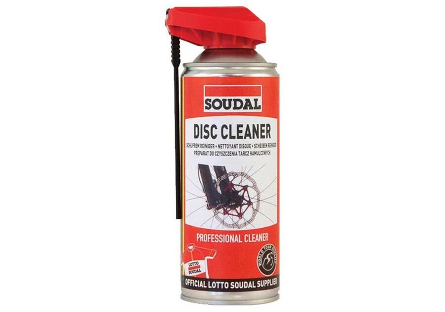 Zdjęcie: Środek do czyszczenia hamulców tarczowych Disc Cleaner 400 ml SOUDAL