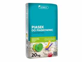 Piasek do piaskownic worek 20 kg SOBEX