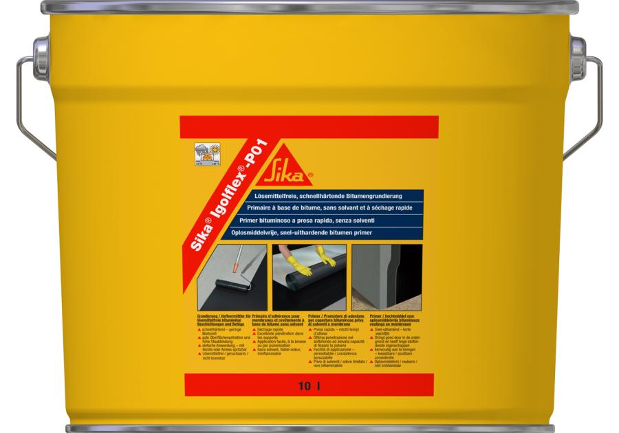 Zdjęcie: Izolacja do fundamentów Igolflex P-01 - 10 L SIKA