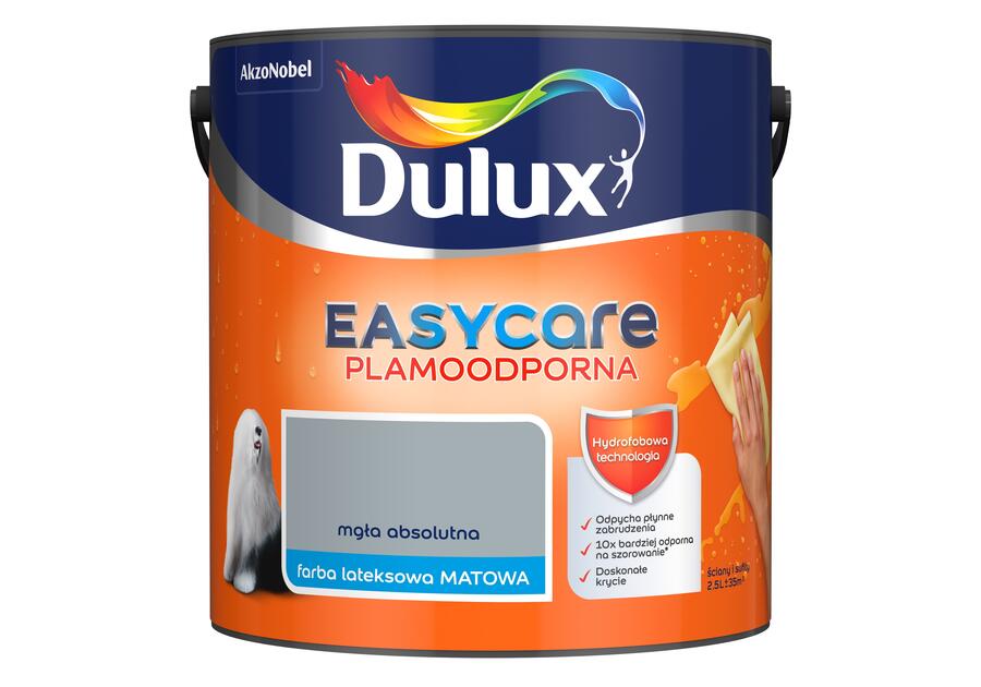 Zdjęcie: Farba do wnętrz EasyCare 2,5 L mgła absolutna DULUX