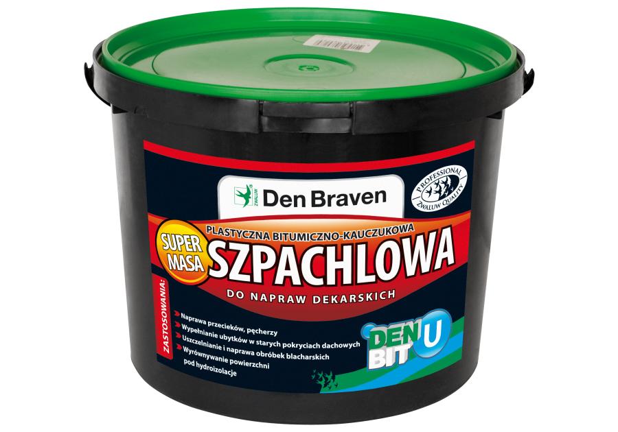 Zdjęcie: Masa szpachlowa plastyczna bitumiczno-kauczukowa 5 kg Den Bit-U DEN BRAVEN