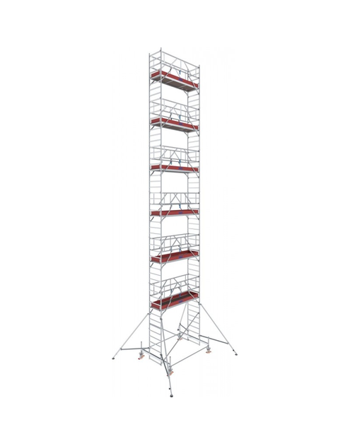 Zdjęcie: Rusztowanie Stabilo 100, 2,5x0,75 m zasięg roboczy 14,5 m KRAUSE