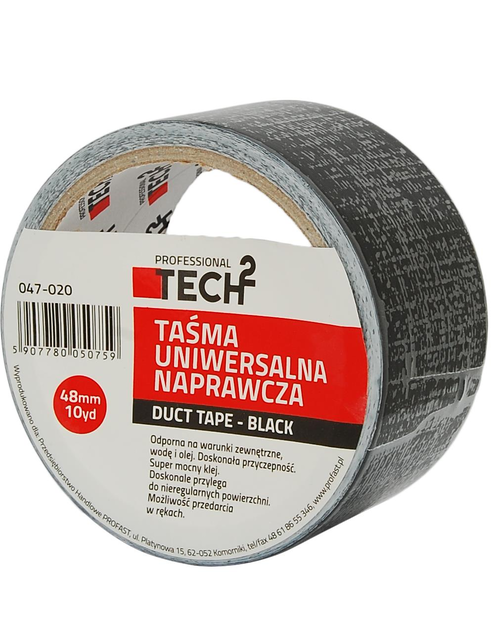 Zdjęcie: Taśma naprawcza Duct 48 mm - 10 m TECH2