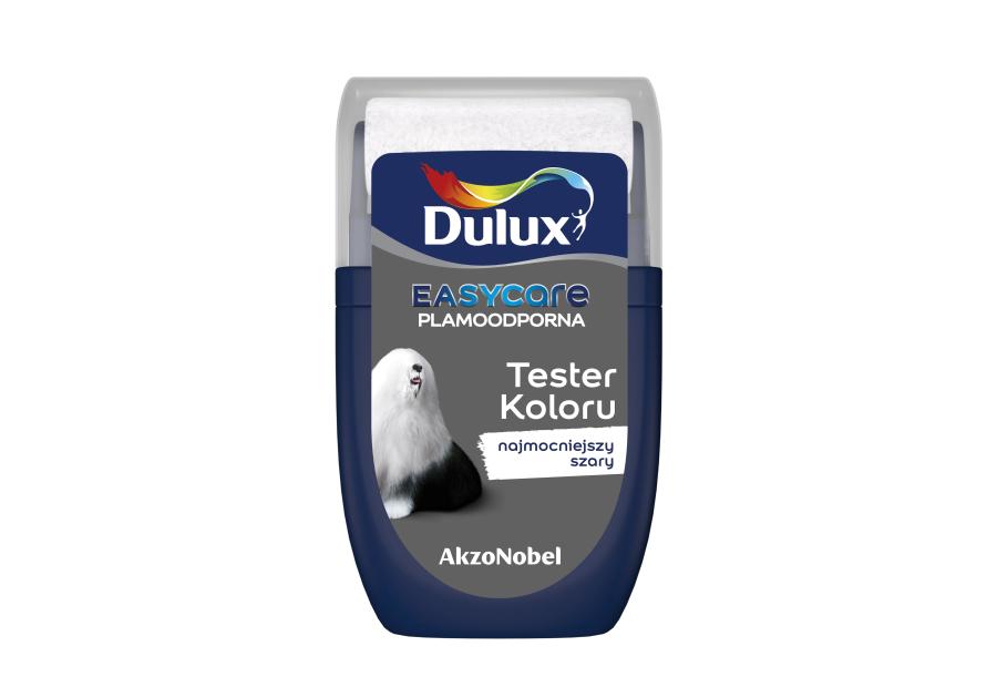 Zdjęcie: Tester farby EasyCare 0,03 L najmocniejszy szary DULUX