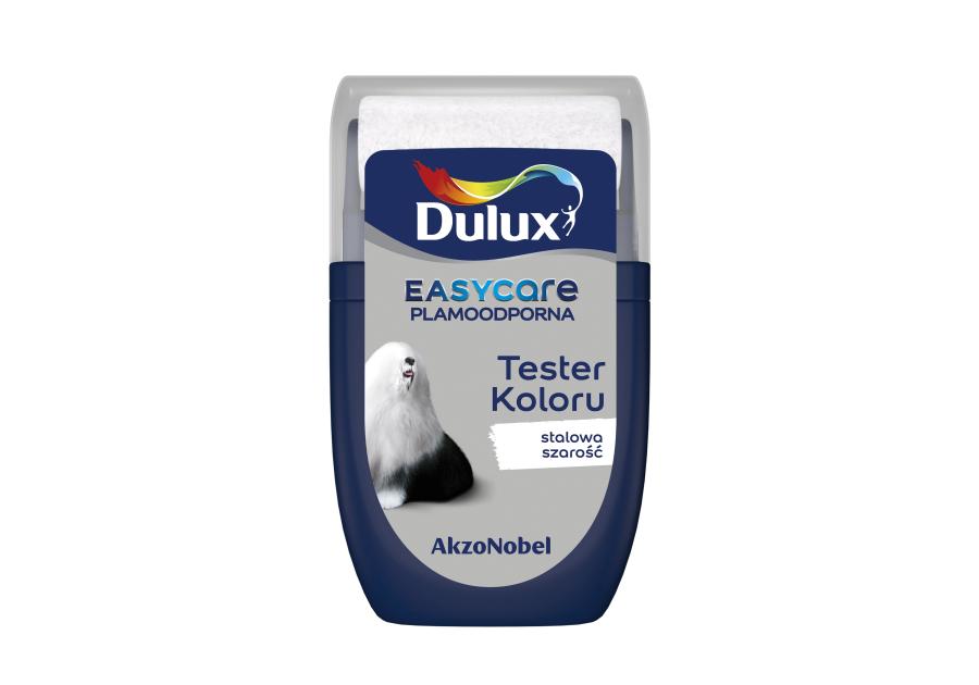 Zdjęcie: Tester farby EasyCare 0,03 L stalowa szarość DULUX