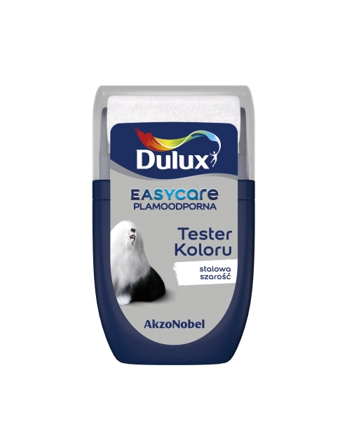 Zdjęcie: Tester farby EasyCare 0,03 L stalowa szarość DULUX