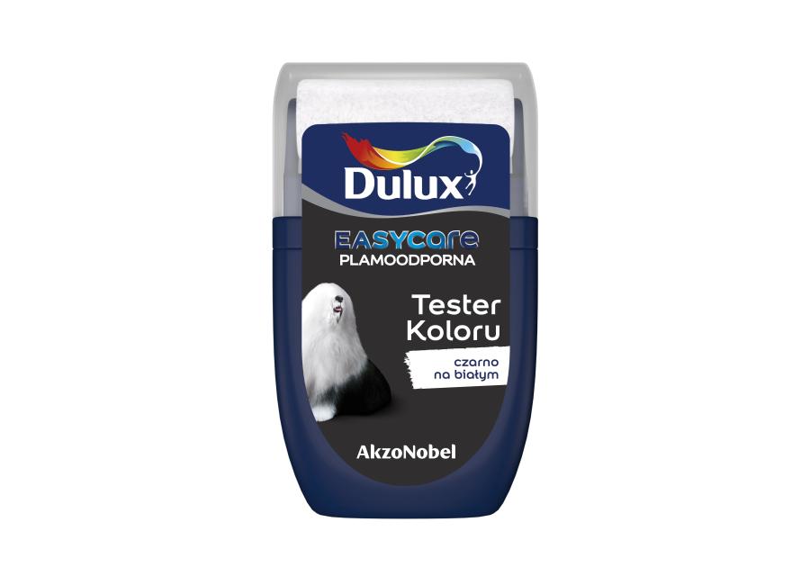 Zdjęcie: Tester farby EasyCare 0,03 L czarno na białym DULUX