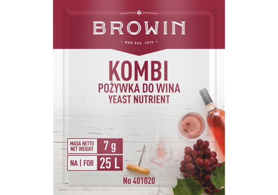 Zdjęcie: Pożywka do wina KOMBI BROWIN