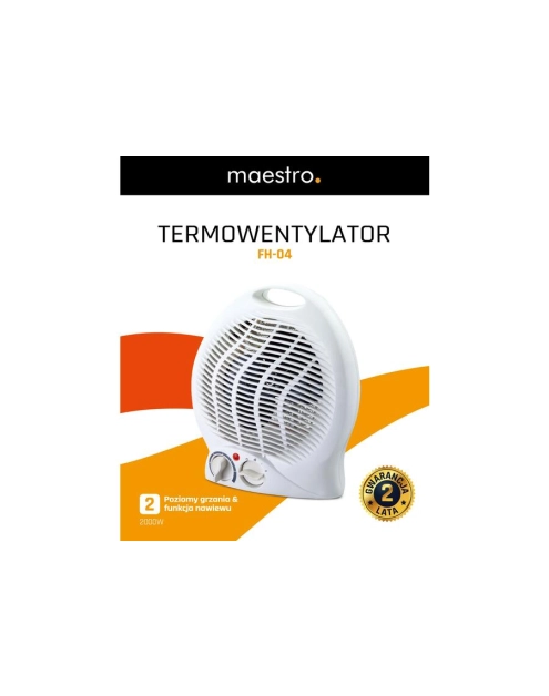 Zdjęcie: Termowentylator FH-04 2000 W NERGIS