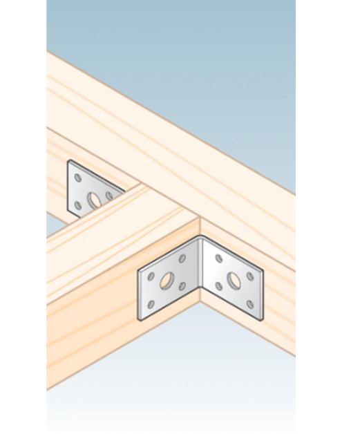 Zdjęcie: Kątownik łącznikowy 5x5x3,5 cm KL1 DMX